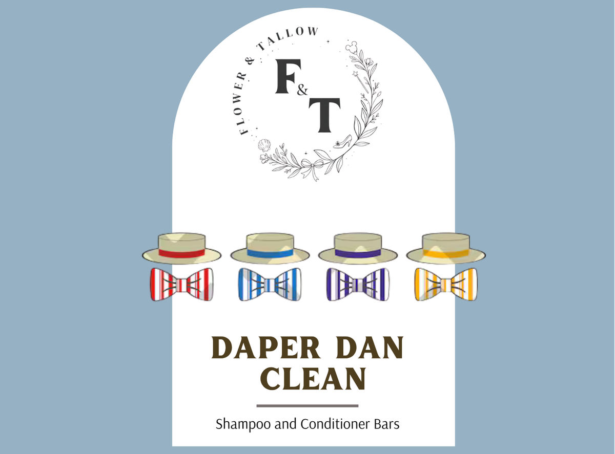 Dapper Dan Bars (Shampoo and Conditioner Bars)